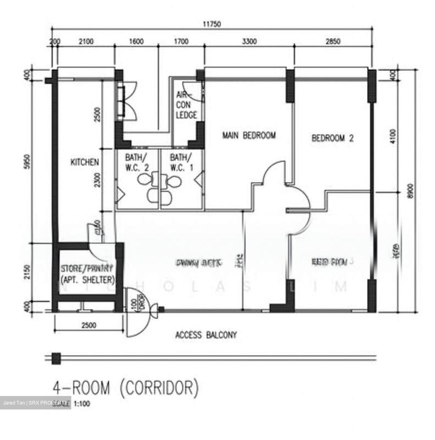 Blk 143 Lorong 2 Toa Payoh (Toa Payoh), HDB 4 Rooms #498840601